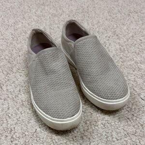 Dr. Scholl’s Gray Memory Foam Arch-Support Slip-On Shoes Size US 6.5